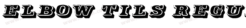 Elbow tils Regular字体转换